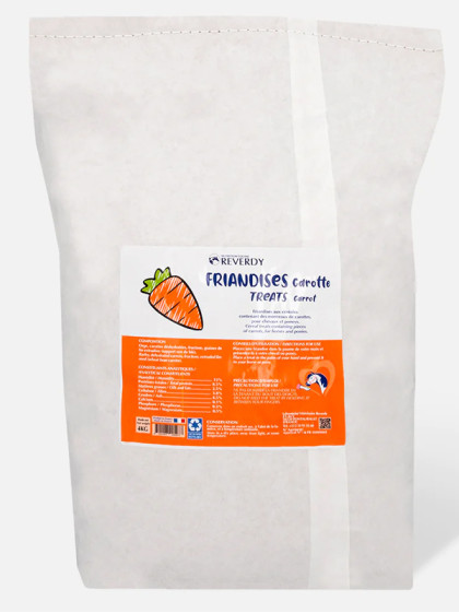 Friandises Carotte 4kg Reverdy
