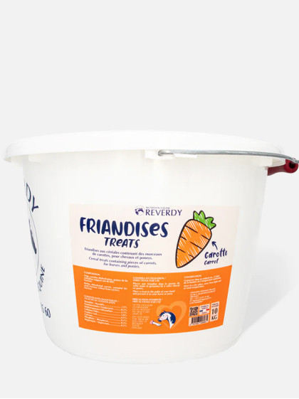 Friandises Carotte 10kg Reverdy