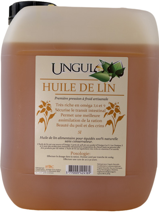 Huile de lin artisanale 5L HOC Ungula Naturalis