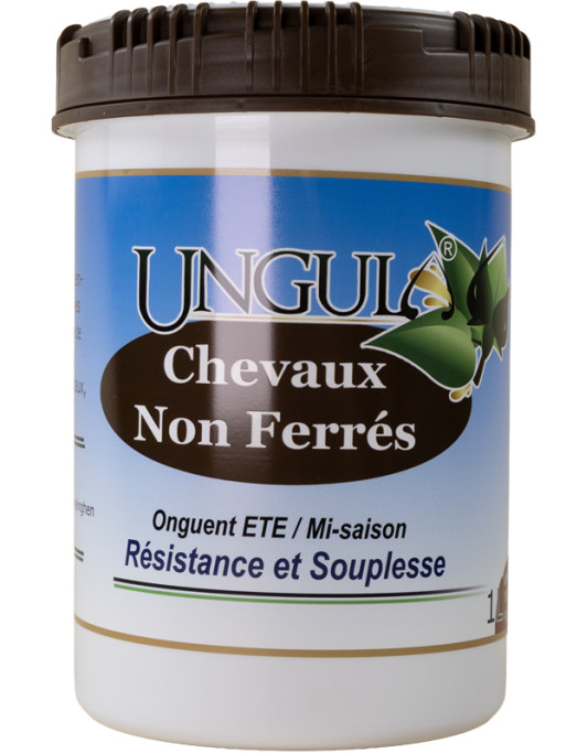 Onguent chevaux non ferrés été/mi-saison 1L Ungula Naturalis