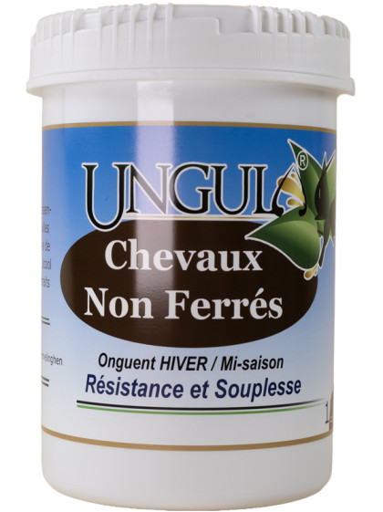Onguent chevaux non ferrés hiver/mi-saison 1L Ungula Naturalis