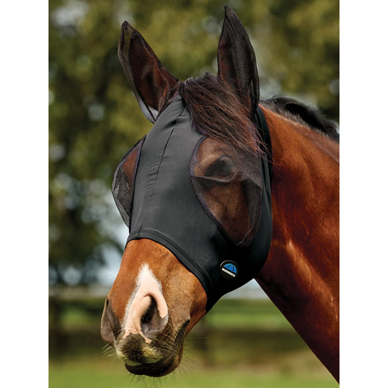 Masque anti-mouches avec oreilles Deluxe Stretch Weatherbeeta