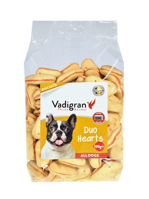 Biscuits Duo Hearts 500g Vadigran