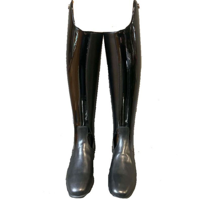Bottes tricolore puro duo dressage vernis De Niro