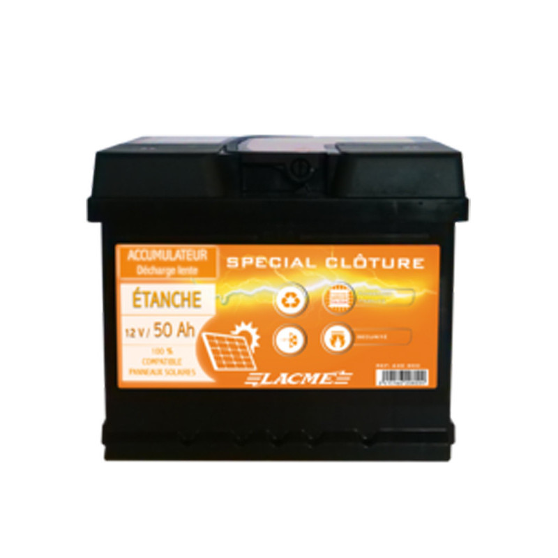 Accumulateur 12V/50Ah Lacmé