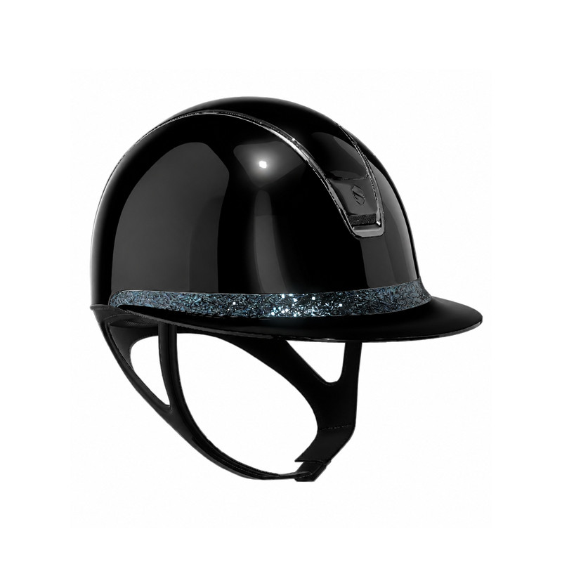 Casque Miss Shield Shadowglossy Crystal Fabric Swarovski SummerNights 2.0 Samshield