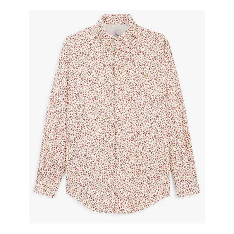 Chemise manches longues à imprimés SS26 Serge Blanco