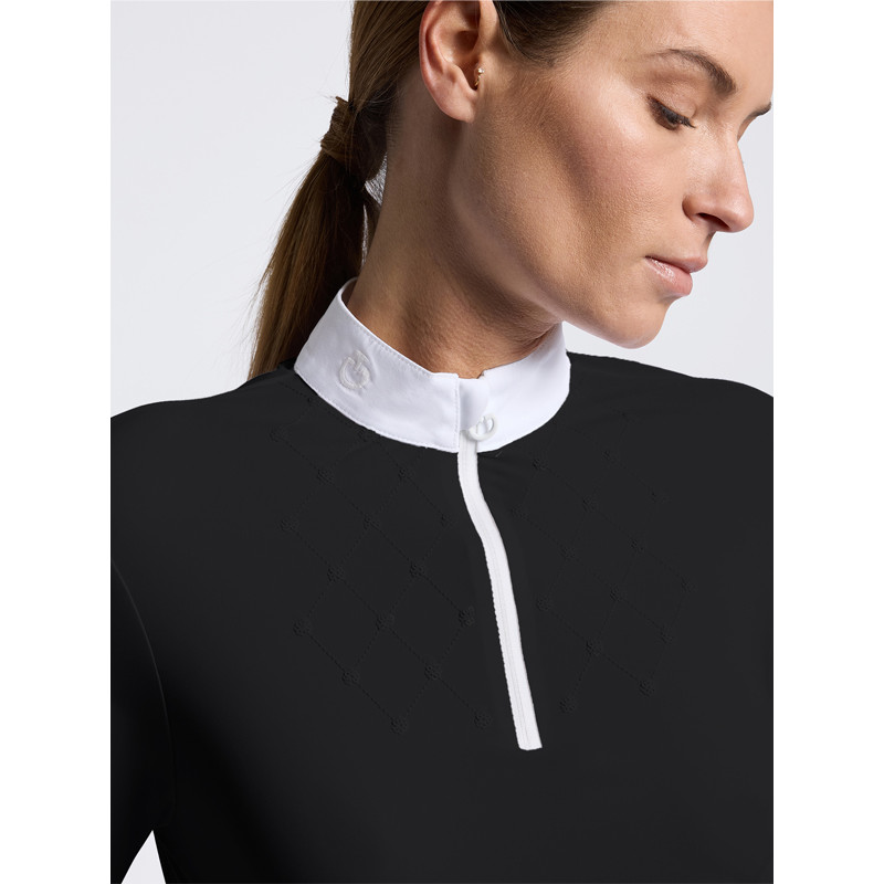 Chemise de concours manches longues Sequins Bib FW26 Cavalleria Toscana