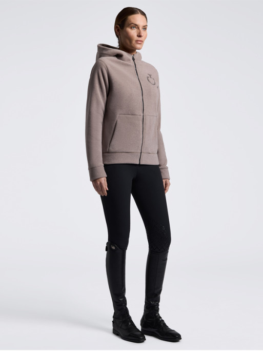 Sweat à capuche zippé Fleece FW26 Cavalleria Toscana