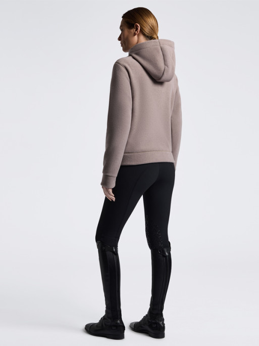 Sweat à capuche zippé Fleece FW26 Cavalleria Toscana
