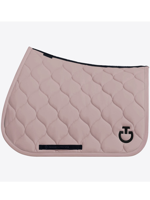 Tapis de selle New Circular Quilted Jersey Jumping FW26 Cavalleria Toscana