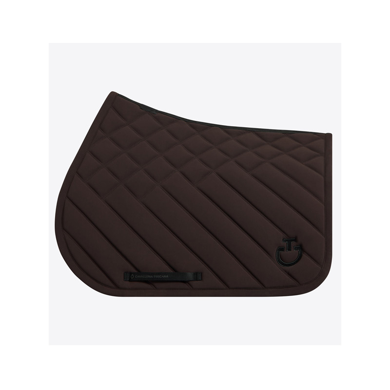 Tapis de selle Diamond and Lines Quilted Jumping FW26 Cavalleria Toscana