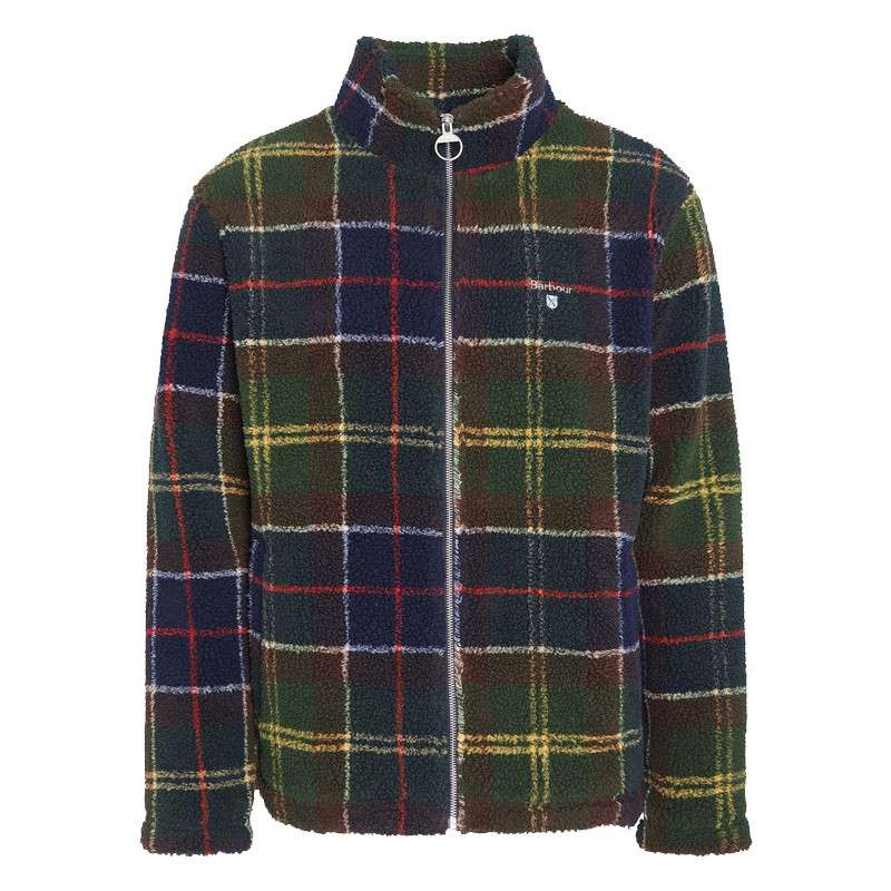 Veste polaire Tartan Sherpa FW26 Barbour