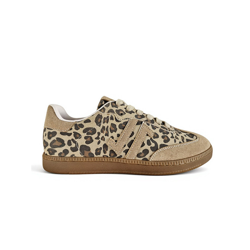 Baskets CL100 beige FW26 femme Cl11 Sneakers