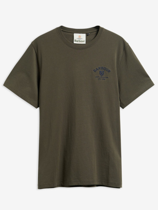 T-shirt Tartan Crest Tailored FW26 Barbour