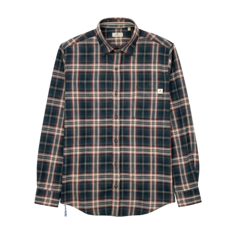 Chemise manches longues à carreaux FW26 Serge Blanco