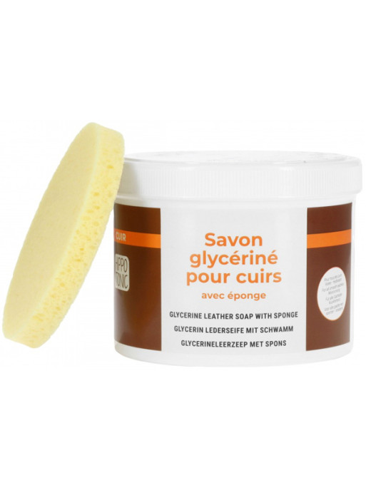 Savon glycériné pour cuirs 500g Hippo-Tonic
