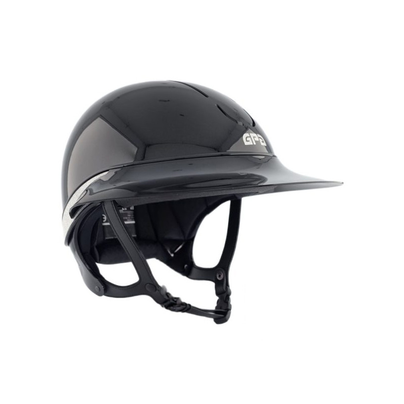 Casque Global Gala First Lady Hybrid noir shinny GPA (vendu sans la mousse)