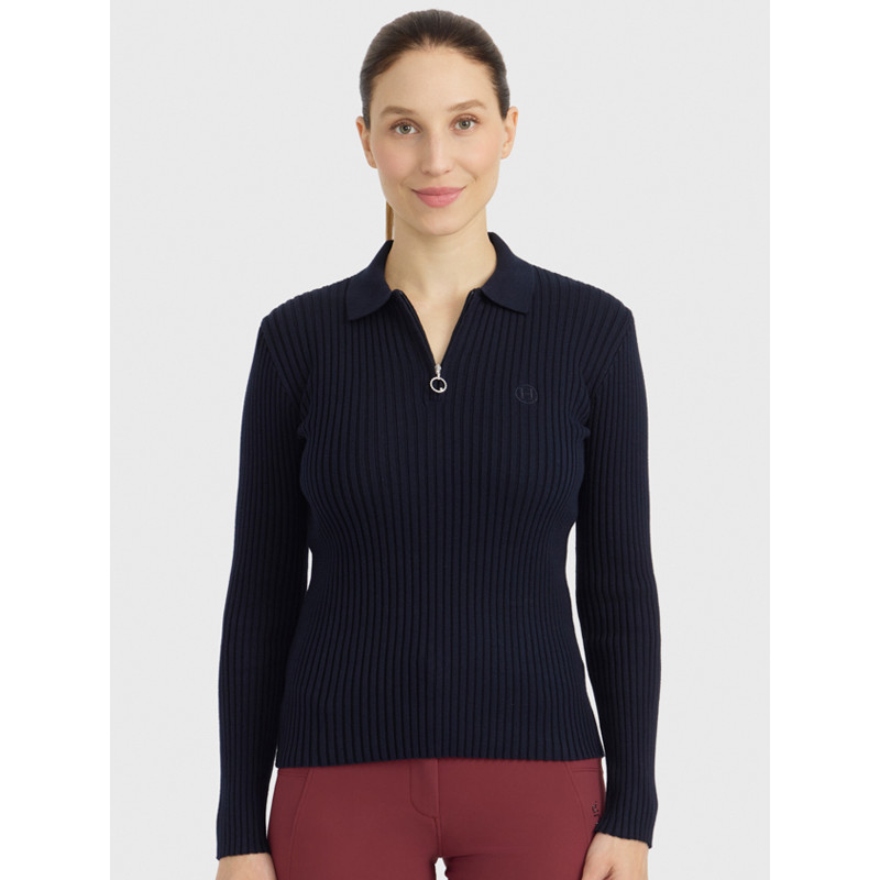 Polo manches longues Celeste FW26 Harcour