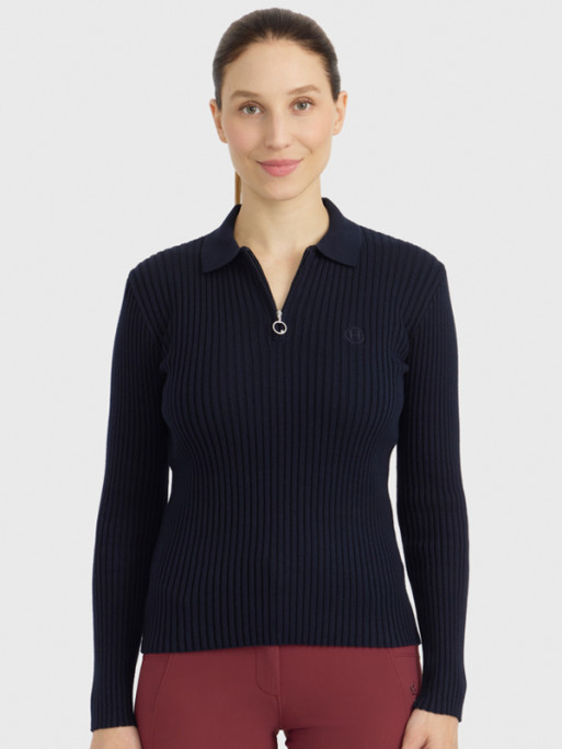 Polo manches longues Celeste FW26 Harcour