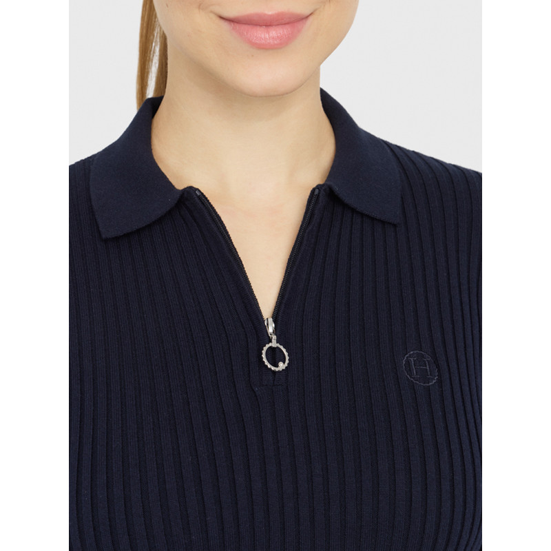 Polo manches longues Celeste FW26 Harcour