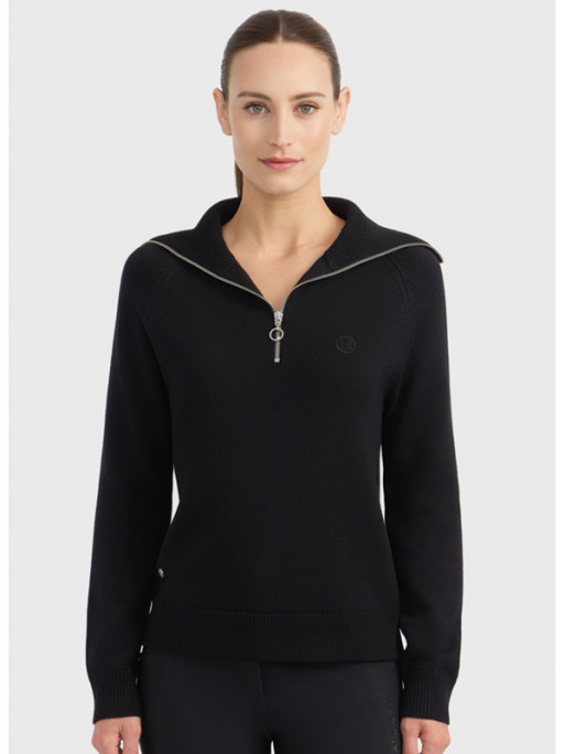 Pull col zippé Claira FW26 Harcour