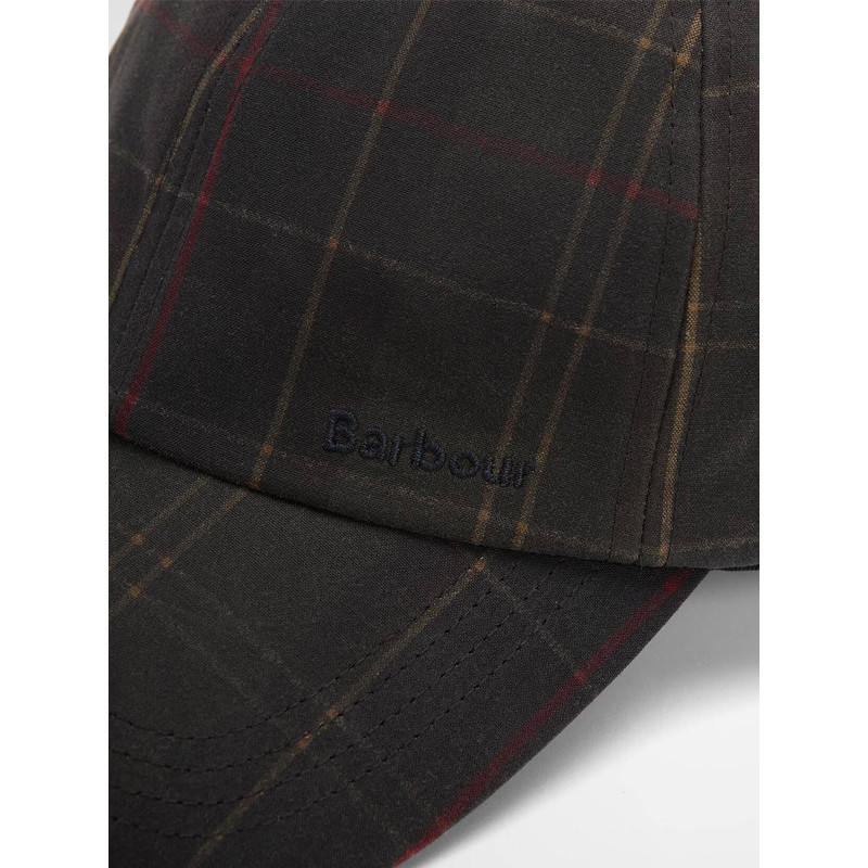 Casquette cirée Haydon Tartan FW26 Barbour