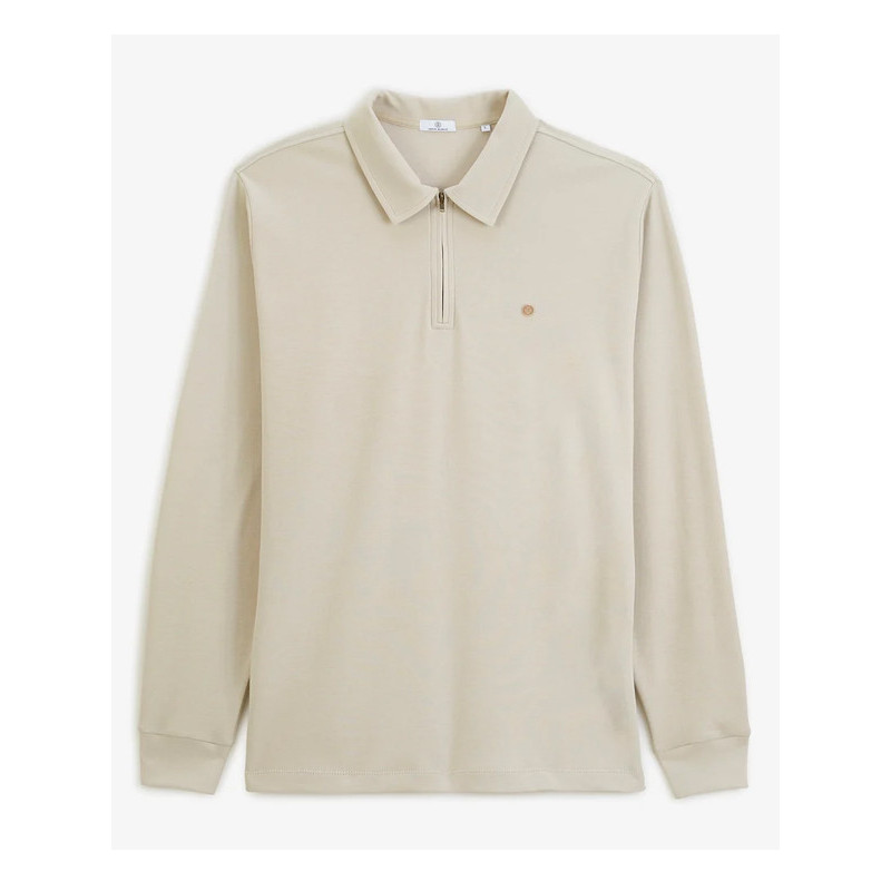 Polo zippé Interlock FW26 Serge Blanco