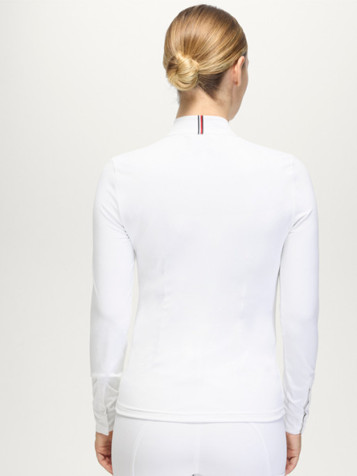 Polo de concours manches longues Monica Rhinestone FW26 Tommy Hilfiger Equestrian