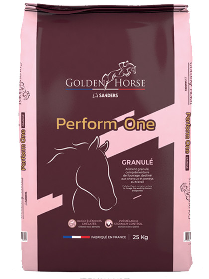 Granulés Perform One 25kg Golden Horse