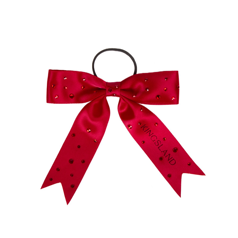 Nœud rouge avec cristaux Swarovski KLMonroe Kingsland