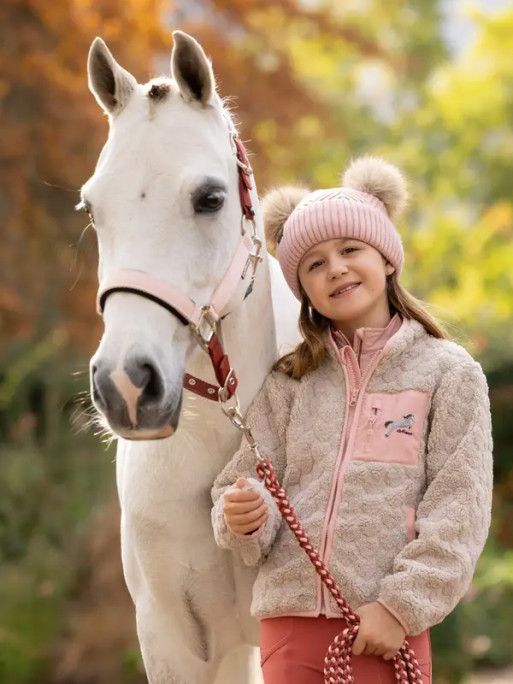 Veste en polaire motif coeur Thora Mini LeMieux