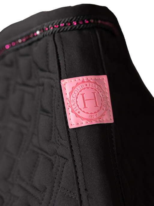 Tapis de selle Saphir CSO Octobre Rose Harcour