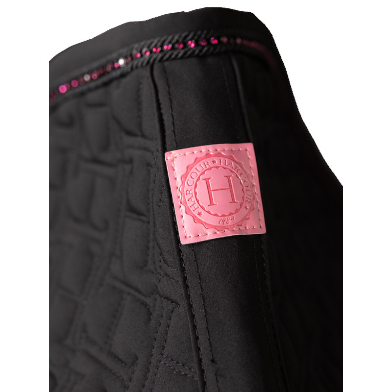 Tapis de selle Saphir poney Octobre Rose Harcour