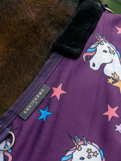 Couverture d'extérieur 220g 600D Licorne Equi-Thème