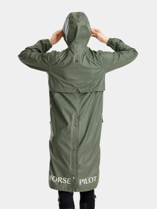 Veste longue imperméable Long Raintech FW26 Horse Pilot