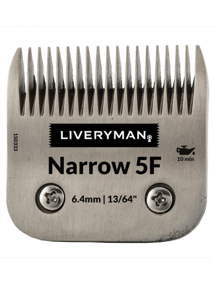 Peigne Narrow 5F 6.4mm Liveryman