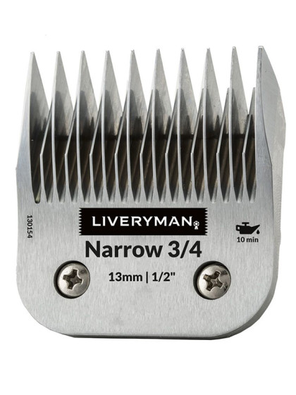 Peigne Narrow Skip Tooth 3/4-13mm Liveryman