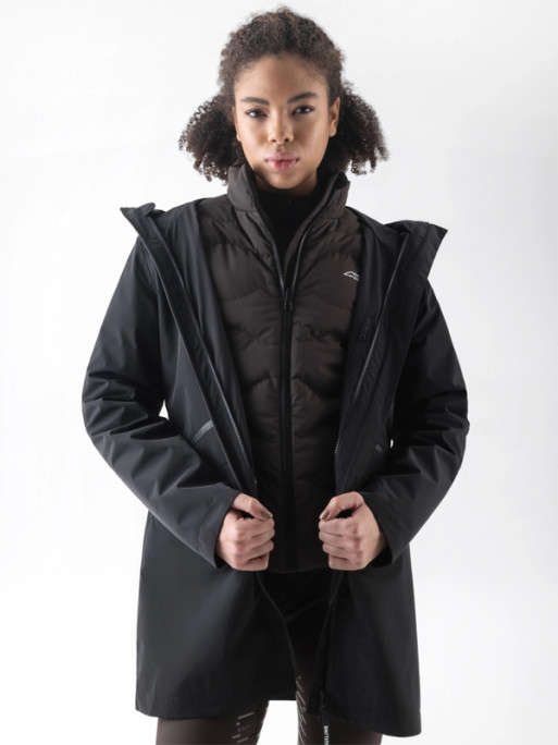 Veste longue imperméable 3-en-1 Eqcetra FW26 Equiline