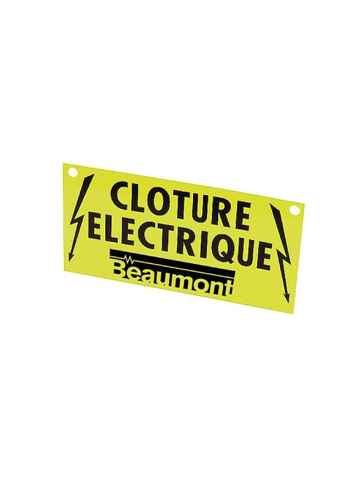 Panneau clôture électrique
