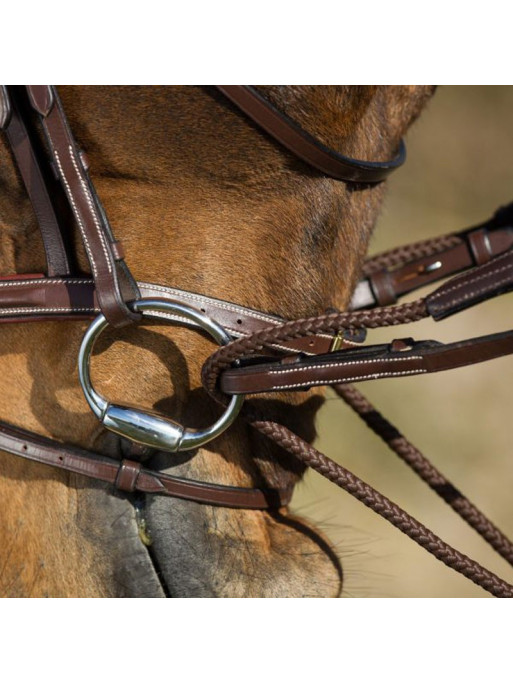 Rênes Allemandes Corde et cuir Rope HFI