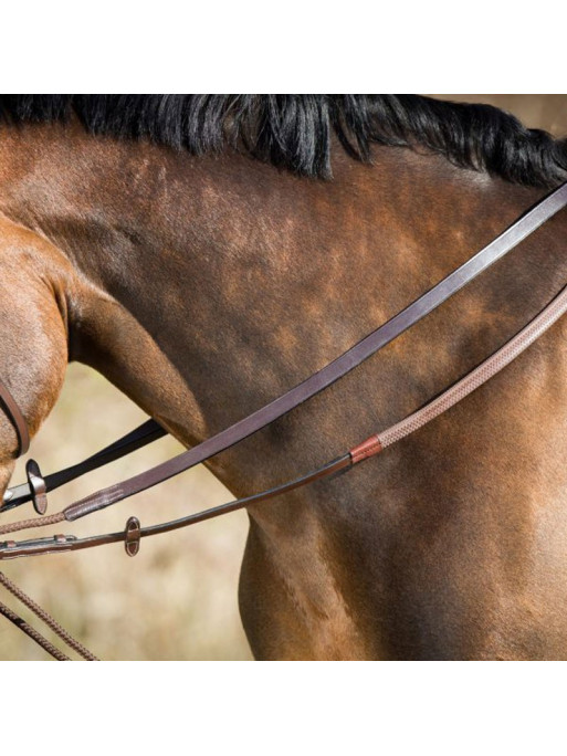 Rênes Allemandes Corde et cuir Rope HFI