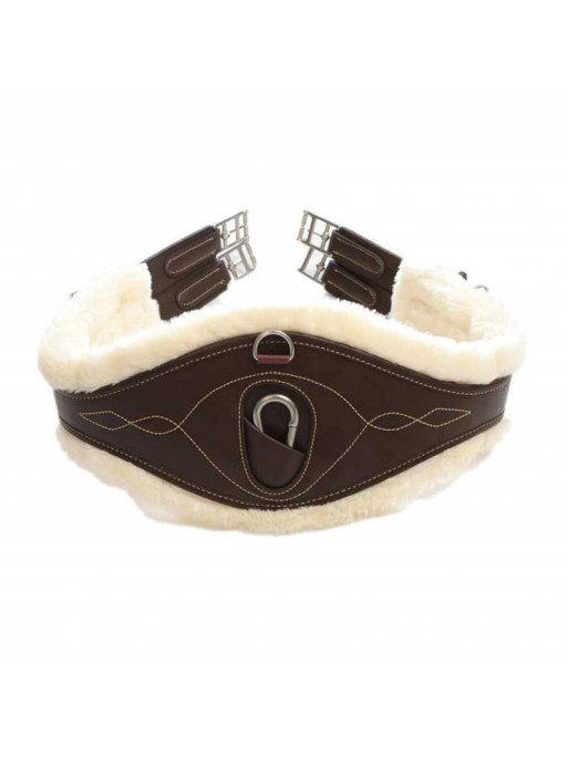Sangle anatomique cuir et mouton Kentucky