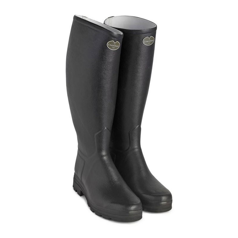 Bottes Saint-Hubert Le Chameau Homme doublées cuir