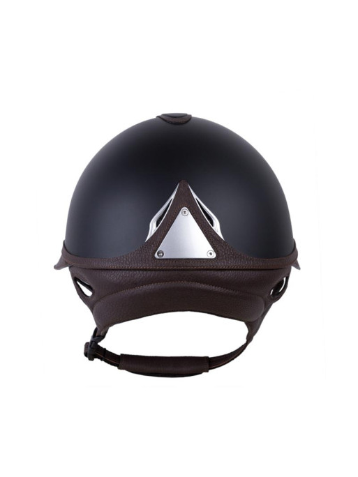 Casque Référence Eclipse Antarès noir/marron arrière Casque Référence Eclipse Antarès noir/marron arrière