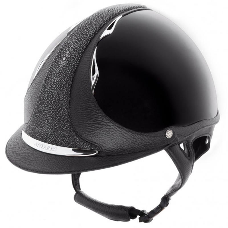 Casque vernis Premium Galuchat Antarès