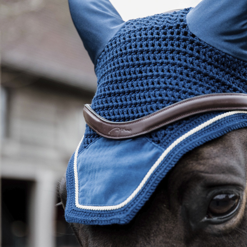 Bonnet Wellington Basic Velvet bleu marine Kentucky