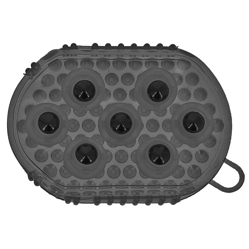 Gant double face étrille et massage