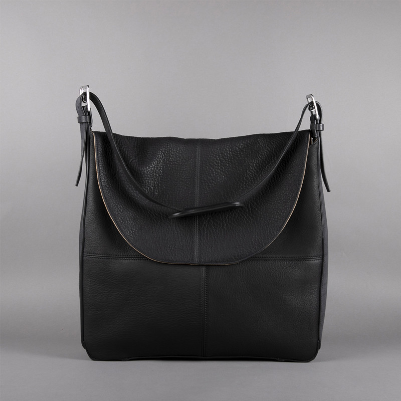 Sac besace en cuir Milano Antarès