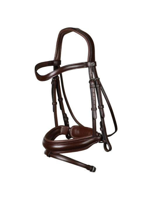 Bridon Muserolle Combinée Pull Back Dressage Collection Dy'on Bridon Muserolle Combinée Pull Back Dressage Collection Dy'on